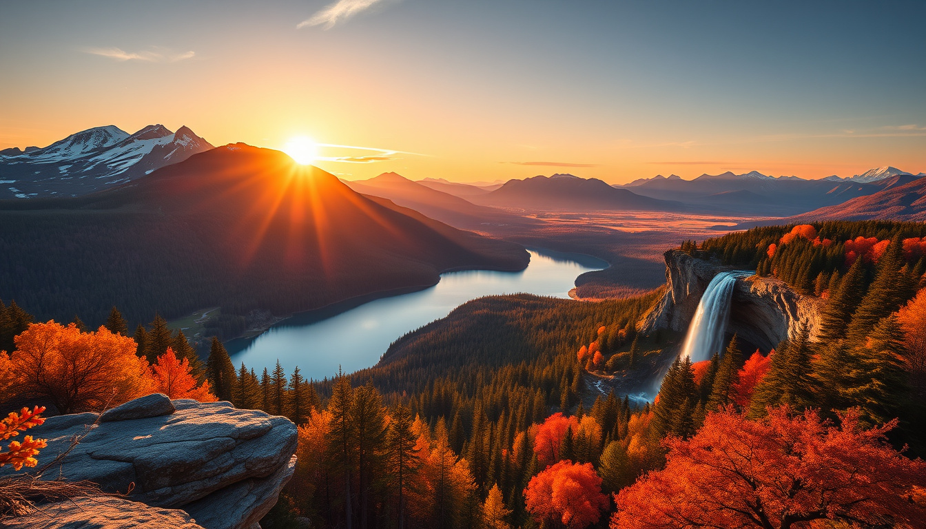 What destinations offer the best nature views