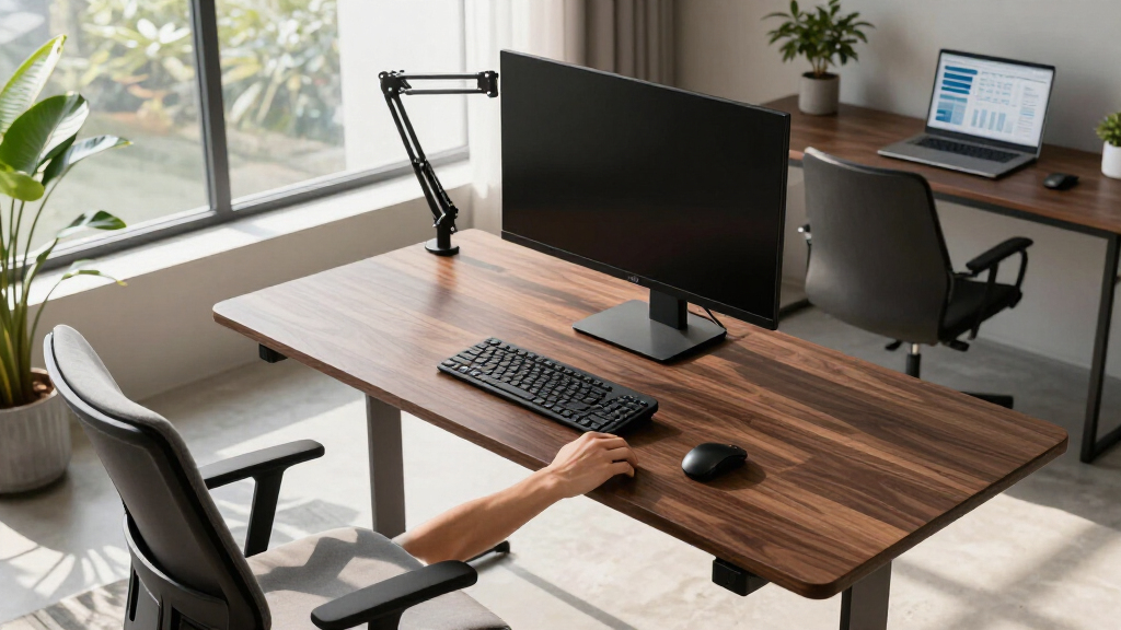 best ergonomic desk setup bundle premium