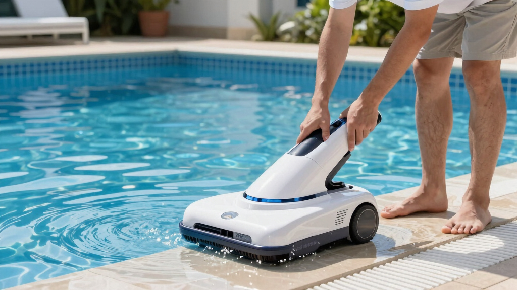 swimming pool vacuum robot