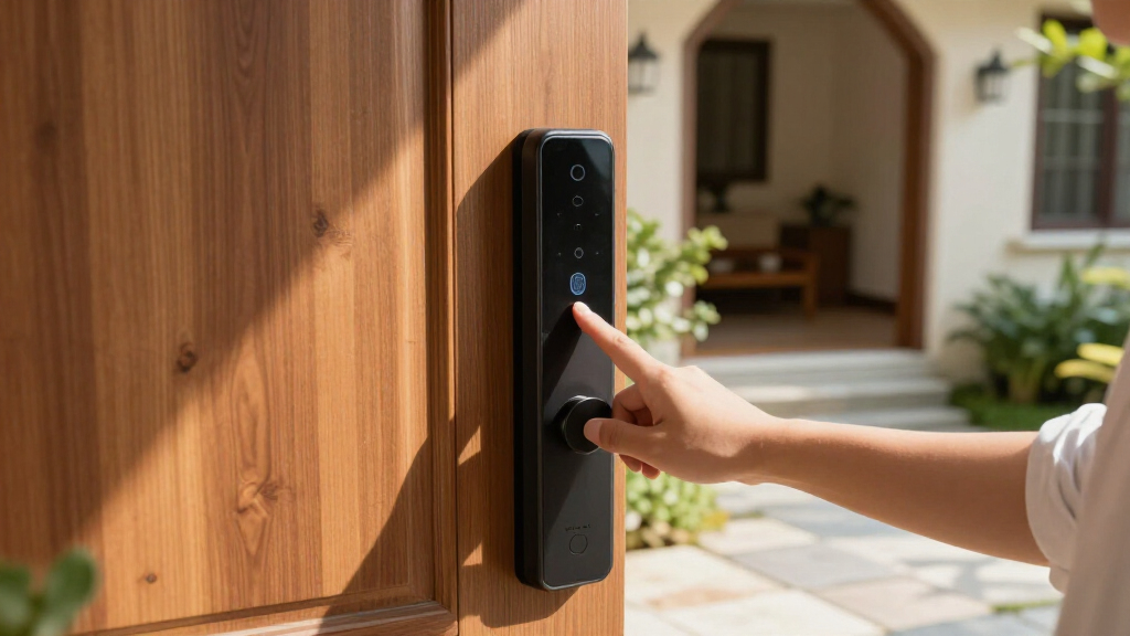 smart locks with fingerprint access