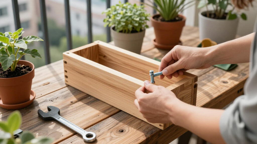 potting benches for balconies