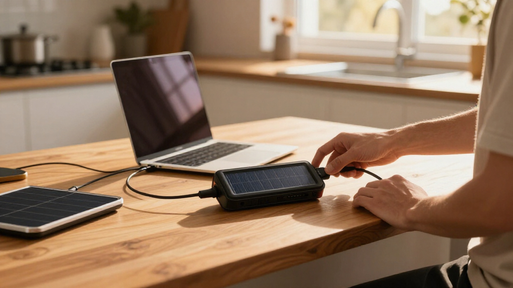 solar backup power for laptops