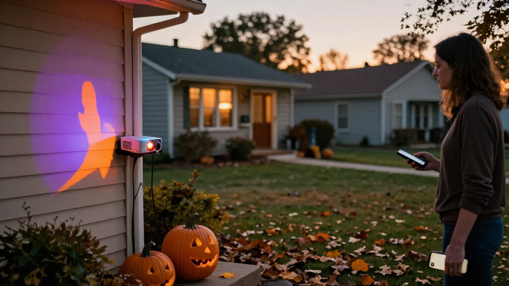 smart Halloween projectors