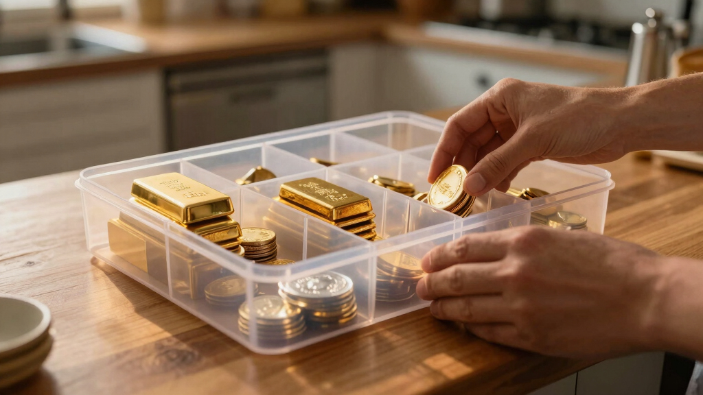 best safe insert organizer for bullion bars and rounds