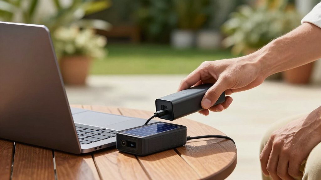 solar-powered laptop chargers