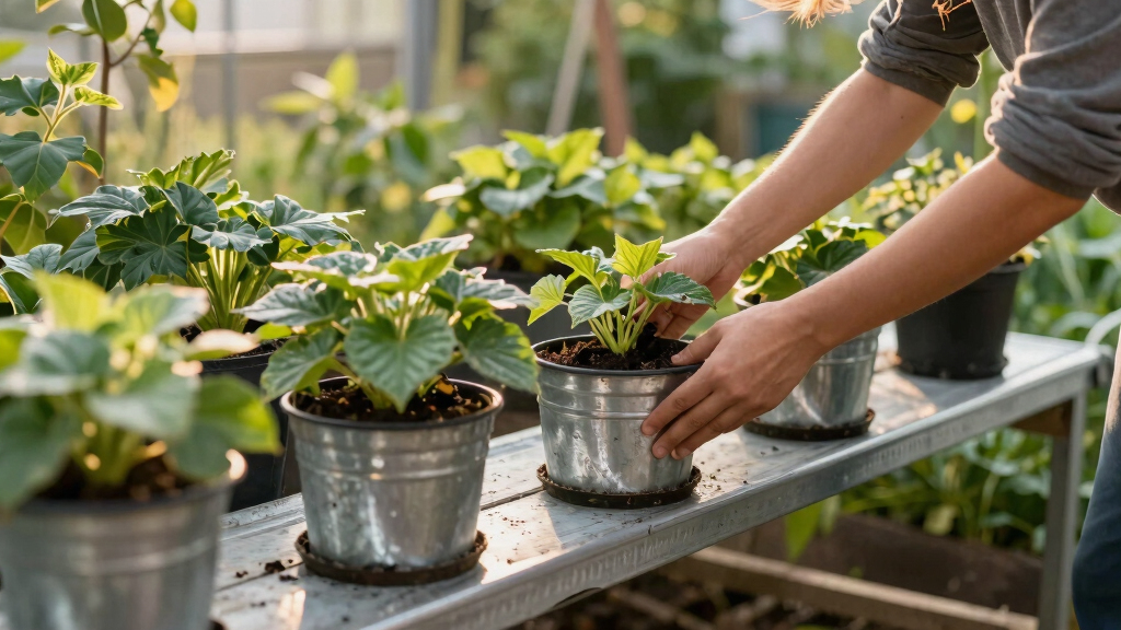 best galvanized greenhouse benches