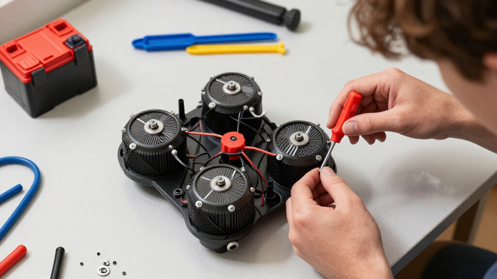 24v ride on with four motors