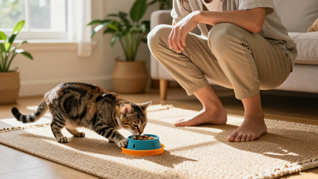 interactive cat puzzle feeders