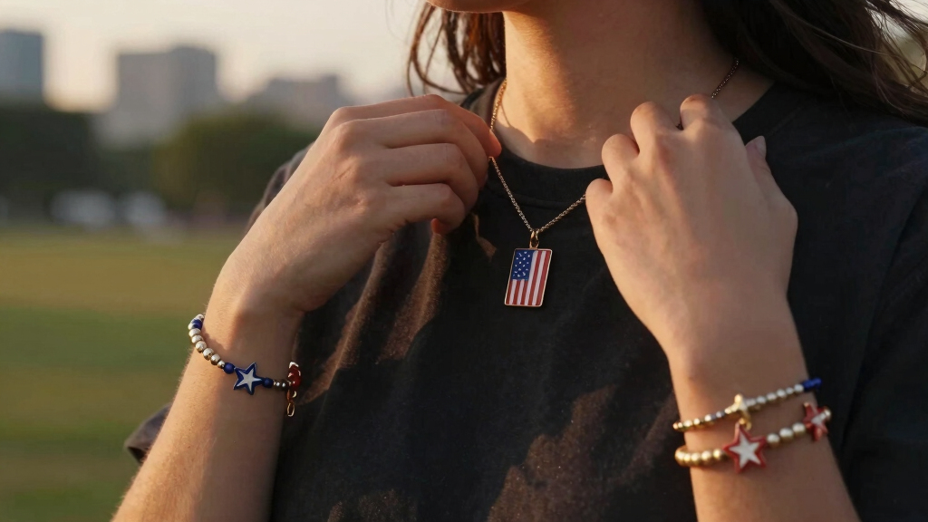 patriotic-themed jewelry