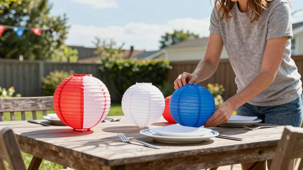 patriotic outdoor party supplies