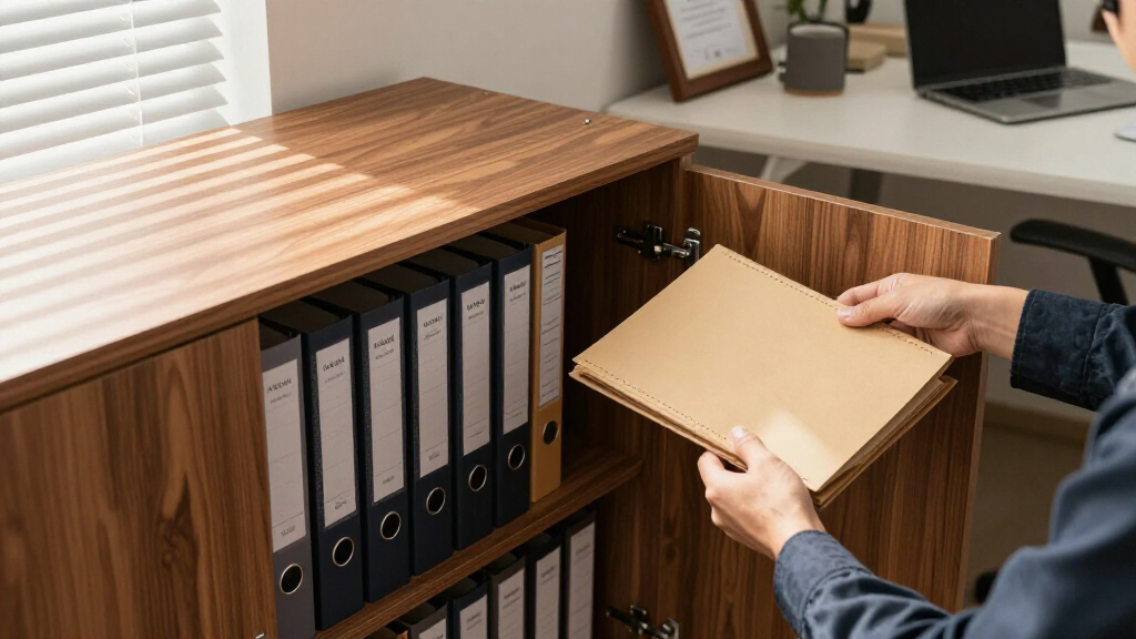 best office storage cabinet for legal and financial records