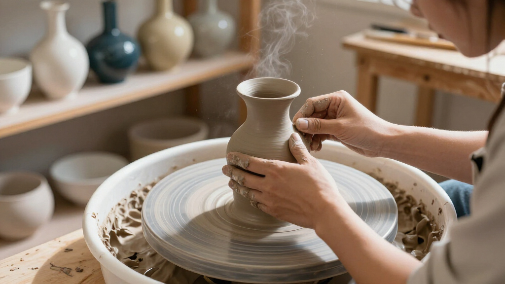 handmade ceramic vases