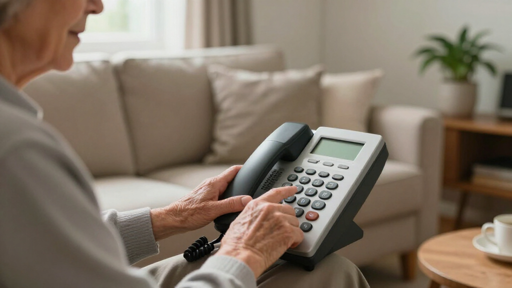 phone with picture buttons seniors