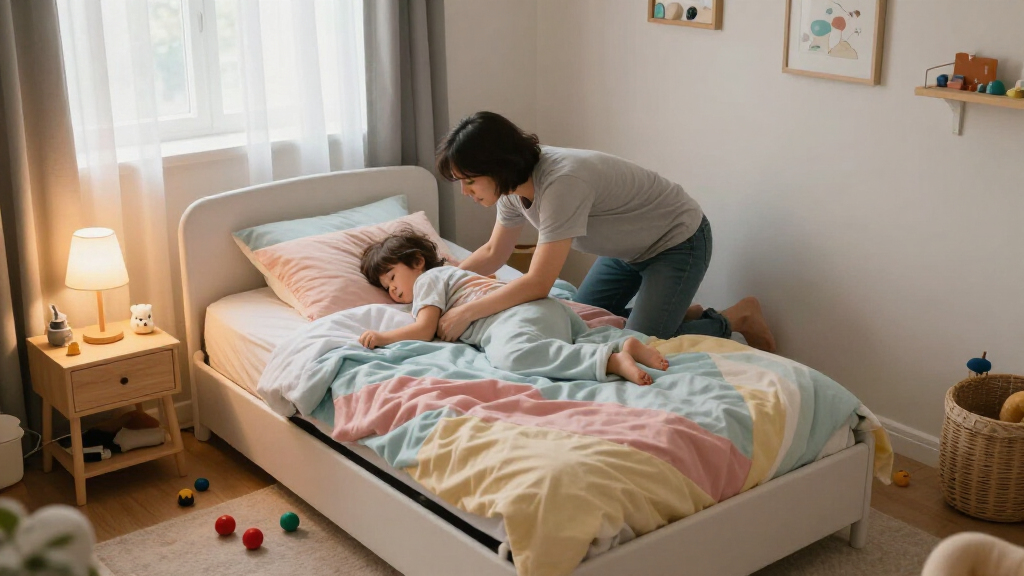 trundle bed for kids sleepovers during custody time