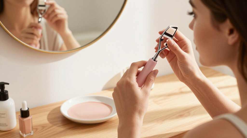 heated eyelash curlers