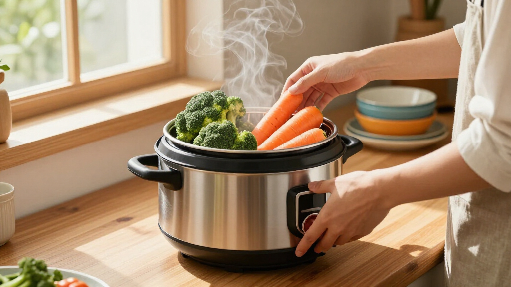 multicooker for steaming vegetables