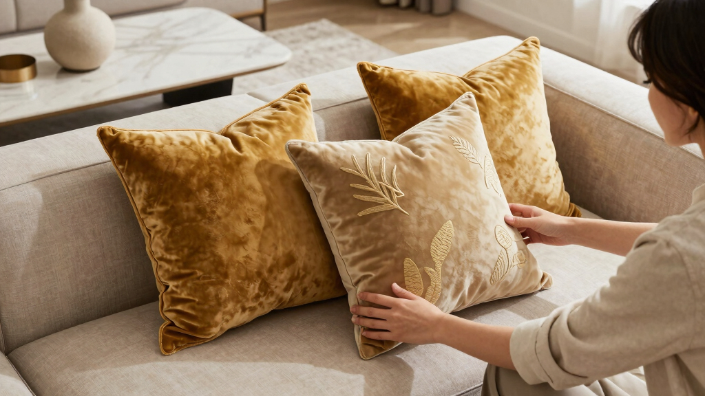 luxury decorative throw pillows