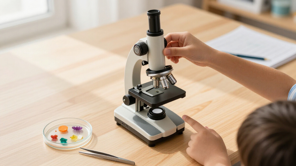 educational science desktop microscopes