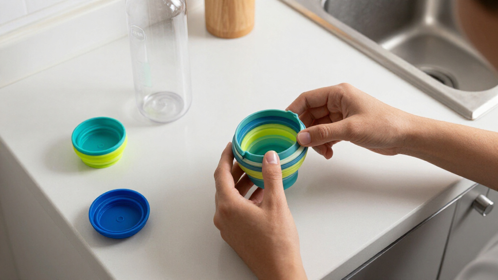 collapsible bpafree travel water bottles