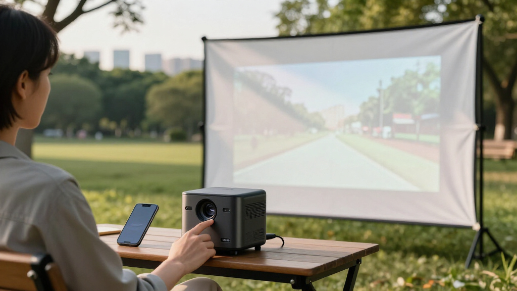 portable projector for travel 1080p