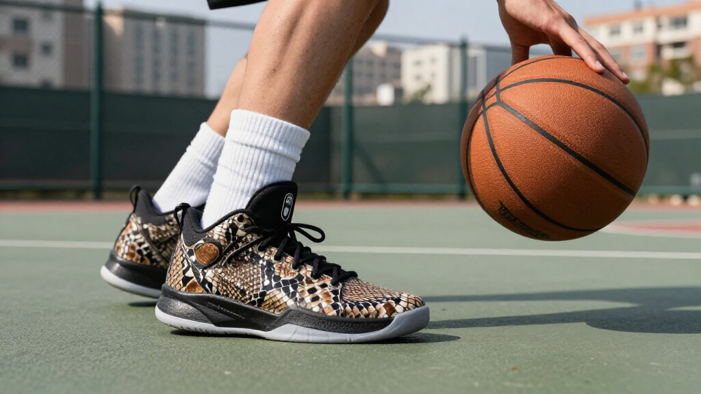 best snake-skin basketball sneakers