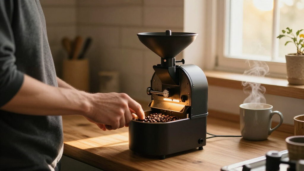 drum coffee roasters for home