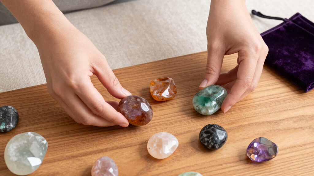 crystal energy healing sets