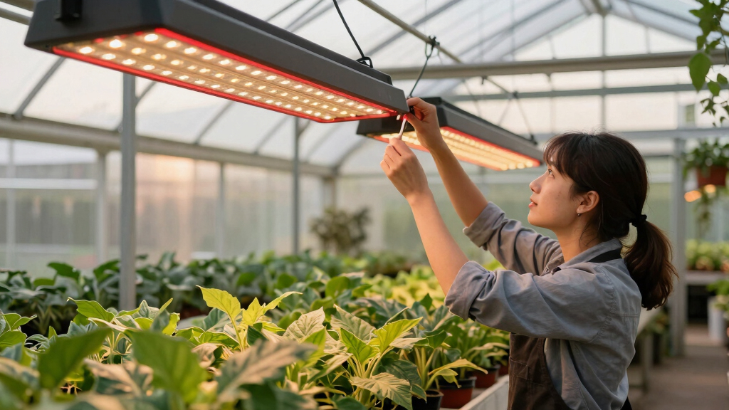 best commercial led grow lights for greenhouses