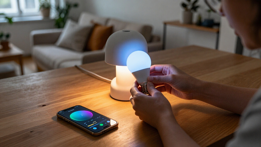smart LED light bulbs