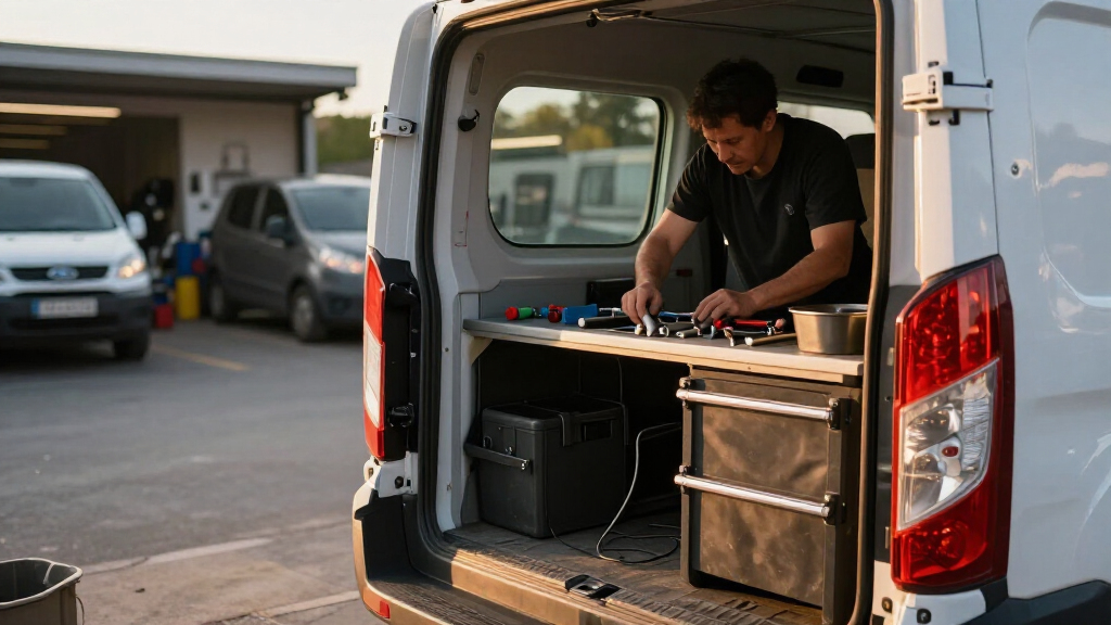 best Ford Transit tool storage systems