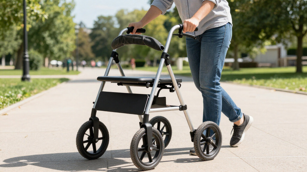 bariatric rollator heavy duty