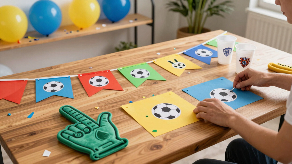 soccer fan party supplies