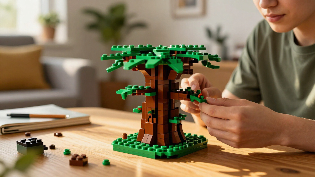 lego zelda great deku tree set