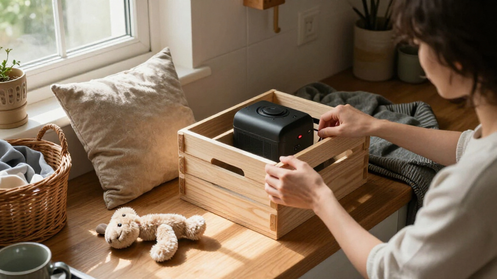 crate calming music machine