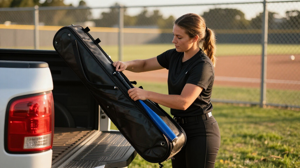 softball bat bags with bat sleeves