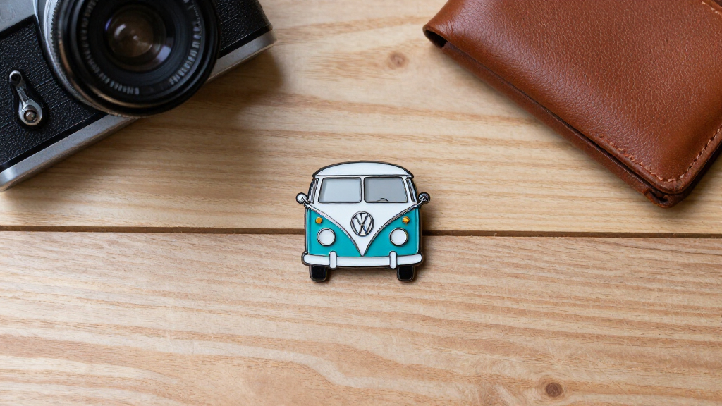 enamel pin vwbus collector