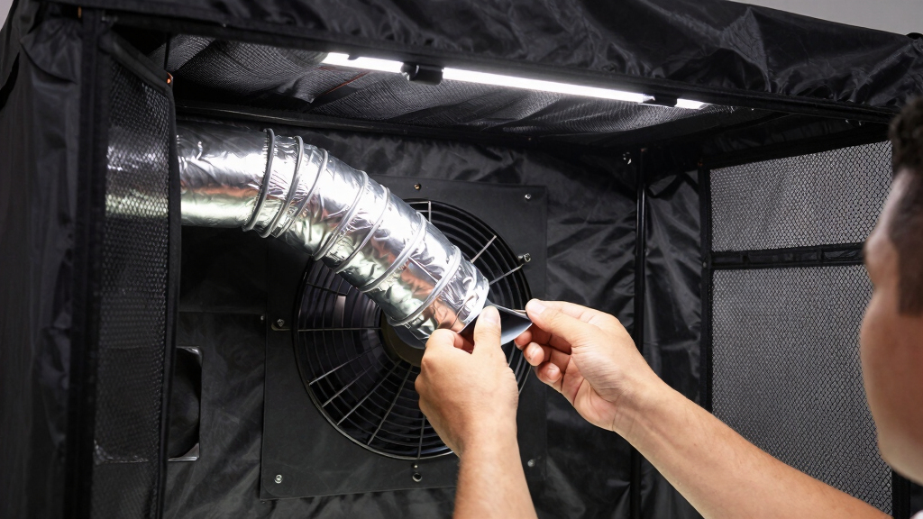 best air exchange setup for grow tents