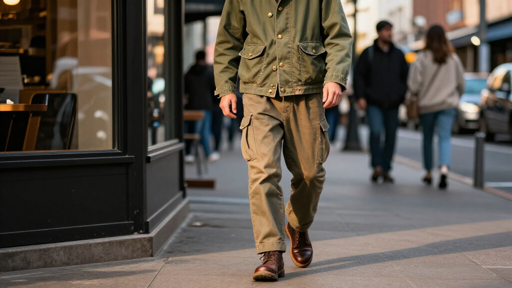 best military-inspired workwear fashion