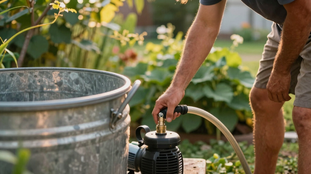 best transfer pumps for rain barrels