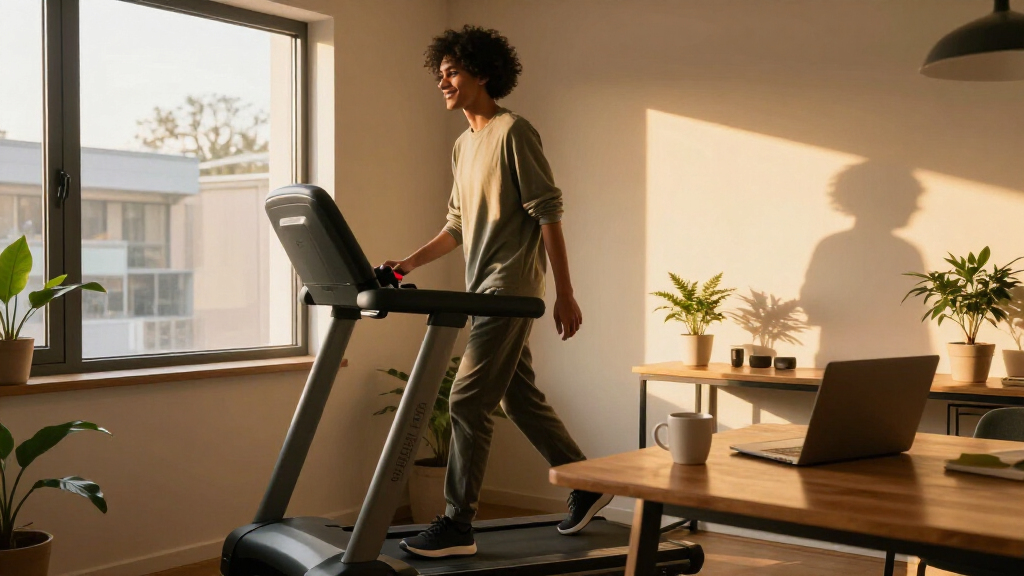 under desk treadmill for tall people