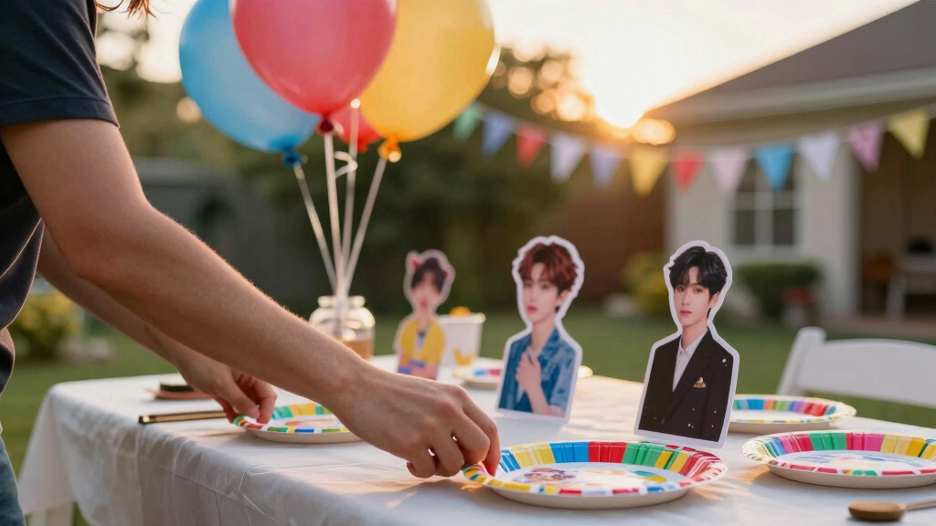celebrity-themed party supplies