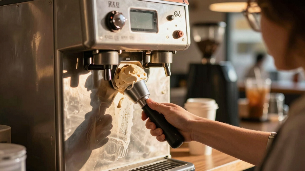 commercial ice cream machine