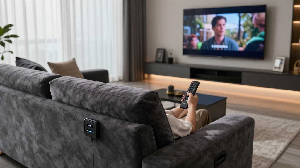 best home theater seating with usb chargers