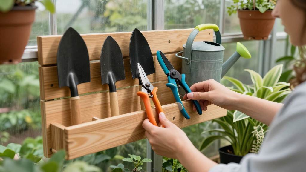 garden tool storage organizers