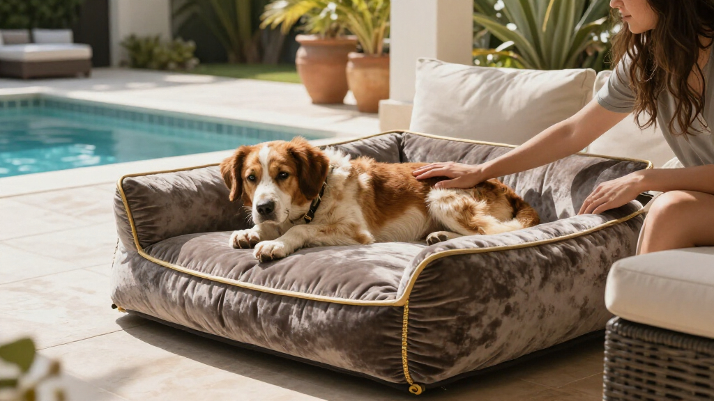 luxury dog beds