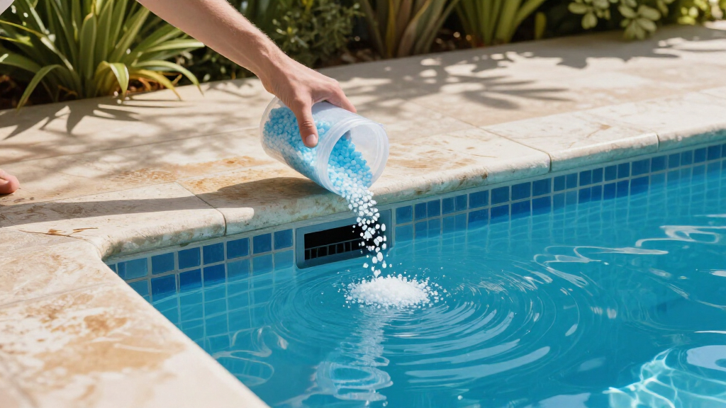 spa chlorine granules