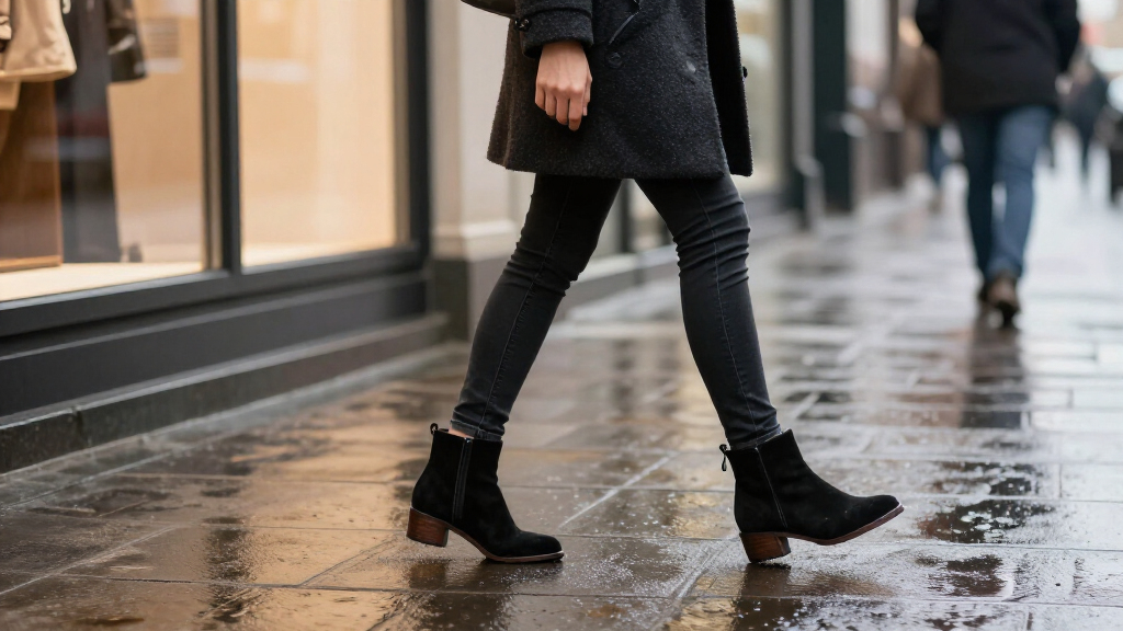 best black suede boots