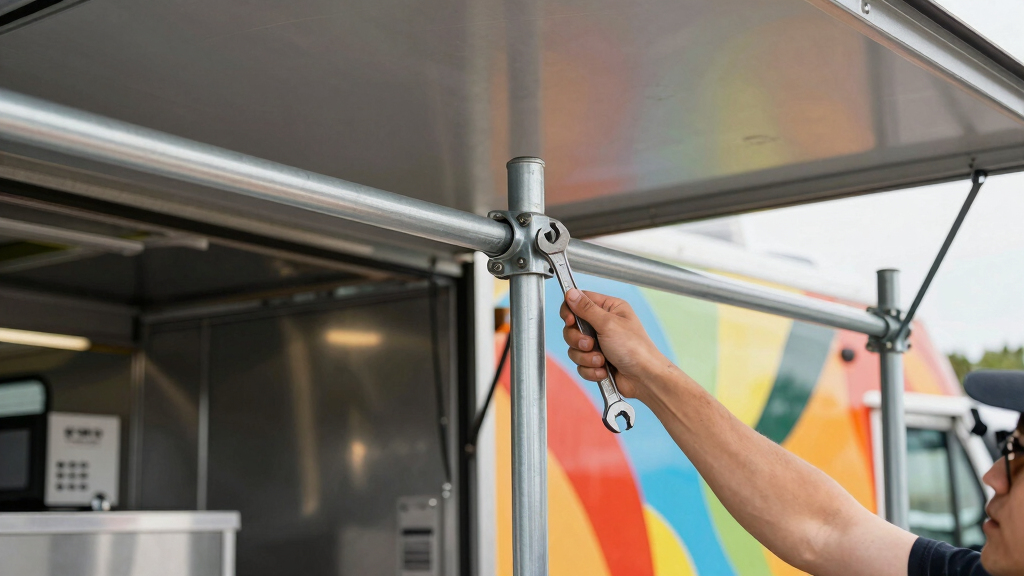 best heavy duty pop up canopies for food trucks