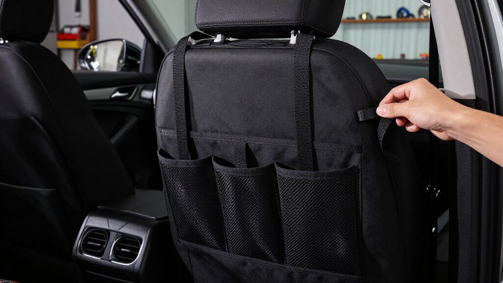 car seat back organizers
