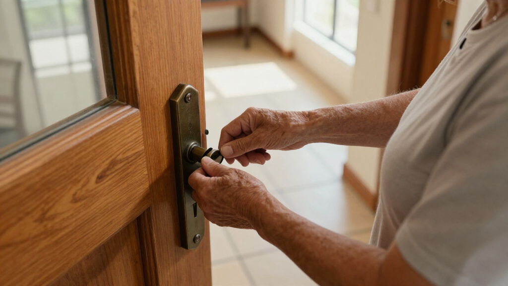 door reinforcement lock